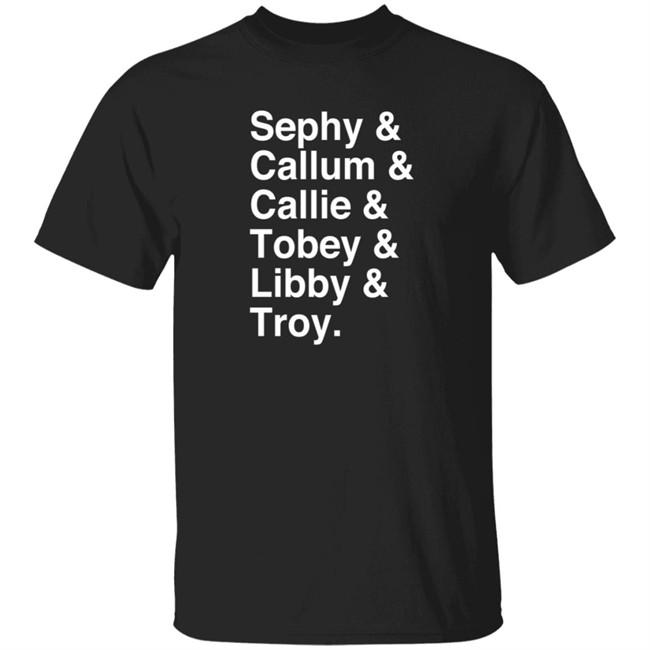Malorie Blackman Sephy Callum Callie Tobey Libby Troy T Shirt