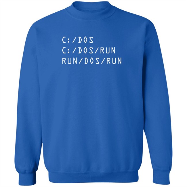 C Run Dos Run T Shirt Toadcialism C Run Dos Run T Shirt Toadcialism