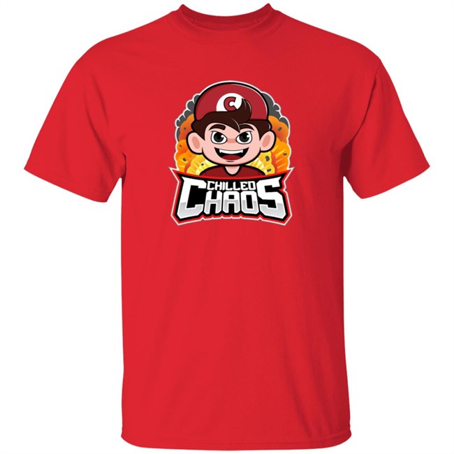 Chilled Chaos Merch Logo Tee Shirt
