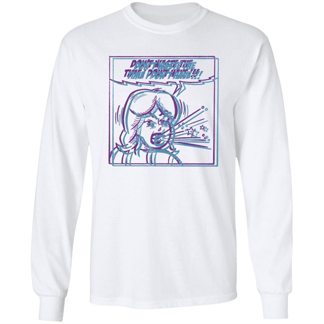 Billie Eilish Merch No Time White T Shirt Don’T Waste The Time I Don’T Have Billie Eilish Merch No Time White T Shirt Don’T Waste The Time I Don’T Have