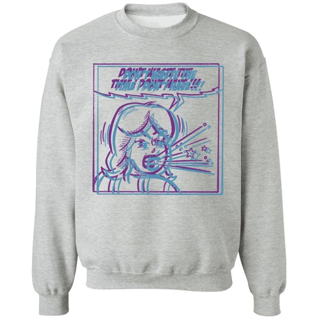 Billie Eilish Merch No Time White T Shirt Don’T Waste The Time I Don’T Have Billie Eilish Merch No Time White T Shirt Don’T Waste The Time I Don’T Have