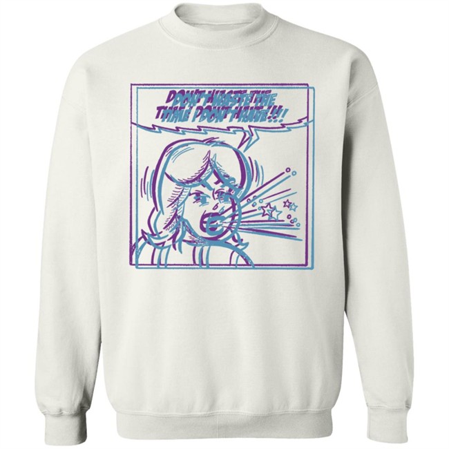 Billie Eilish Merch No Time White T Shirt Don’T Waste The Time I Don’T Have Billie Eilish Merch No Time White T Shirt Don’T Waste The Time I Don’T Have