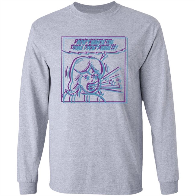 Billie Eilish Merch No Time White T Shirt Don’T Waste The Time I Don’T Have Billie Eilish Merch No Time White T Shirt Don’T Waste The Time I Don’T Have