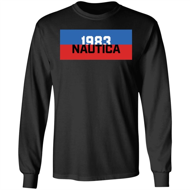 Camilo Doval Nautica 1983 Blue And Red T Shirt Camilo Doval Nautica 1983 Blue And Red T Shirt