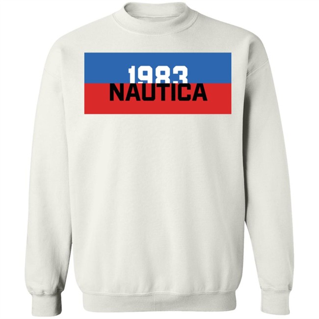 Camilo Doval Nautica 1983 Blue And Red T Shirt Camilo Doval Nautica 1983 Blue And Red T Shirt