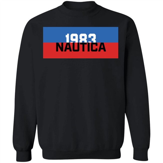 Camilo Doval Nautica 1983 Blue And Red T Shirt Camilo Doval Nautica 1983 Blue And Red T Shirt