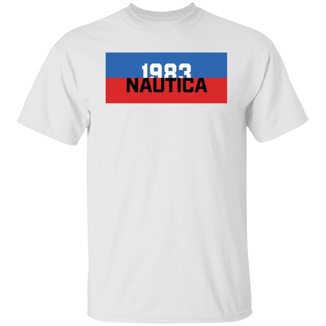 Camilo Doval Nautica 1983 Blue And Red T Shirt