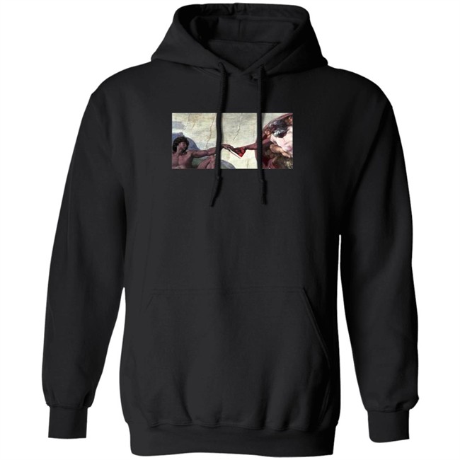 Sneaker Warz Merch Kiwiuh Bred Chapel Hoodie