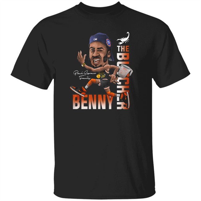 Benny The Butcher Store Merch Benny Character Black Tee Buffalo Braves Black Shirt