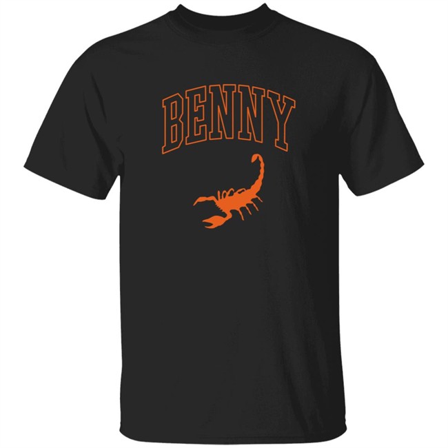 Benny The Butcher Store Merch Benny Scorpion Black Tee Braves Black Shirt