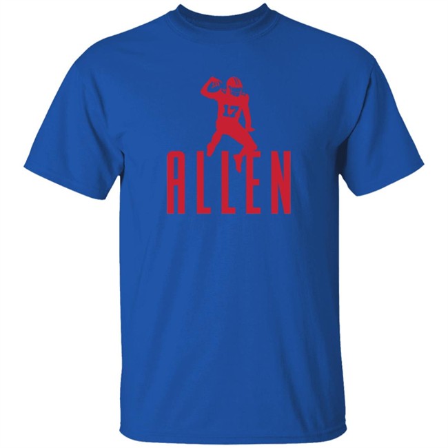 Buffalo Bills Josh Allen Logo T Shirt