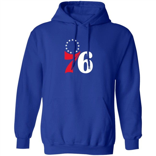 Philadelphia 76ers Hoodie Furkan Korkmaz Philadelphia 76ers Logo Hoodie