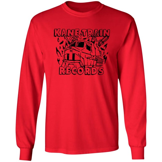 Freddie Gibbs Merch Kane Comics Merch Kane Train Records Ghost Train Long Sleeve T Shirt