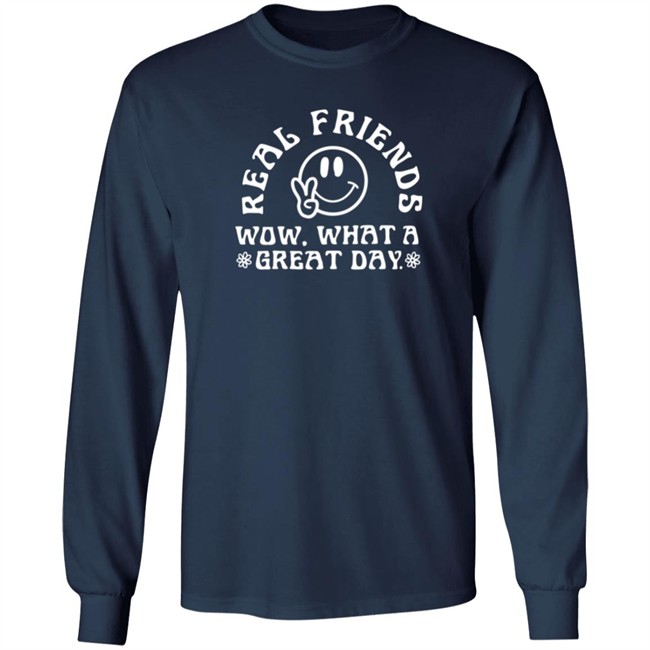 Real Friends Wow What A Great Day Hoodie Real Friends Wow What A Great Day Hoodie
