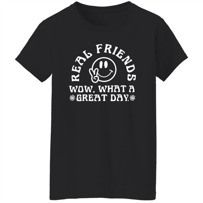 Real Friends Wow What A Great Day Hoodie Real Friends Wow What A Great Day Hoodie