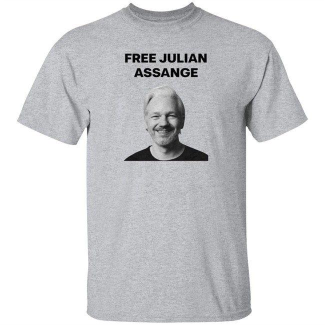 WikiLeaks Shop Free Julian Assange T Shirt