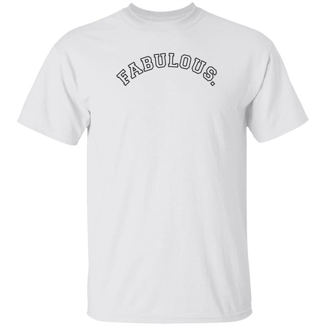 Eat Fab Shop Fab Fabulous Varsity Arch Shirt
