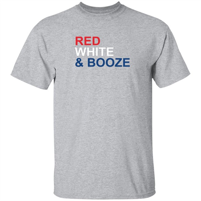 Tim Young Merch Red White & Booze Shirt