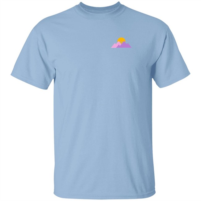 Purpled Merch Purpled Pastel Mountain T Shirt