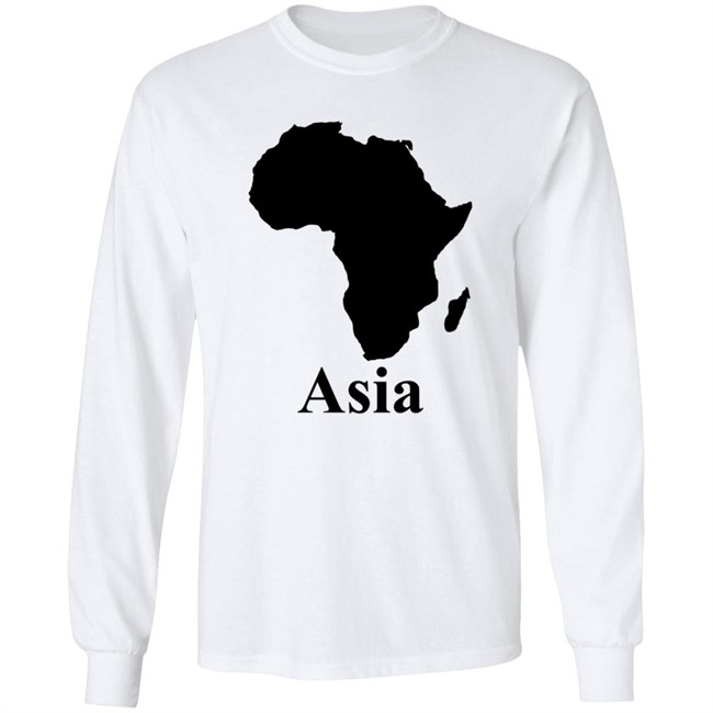 Terrible Maps Asia Shirt Terrible Maps Asia Shirt