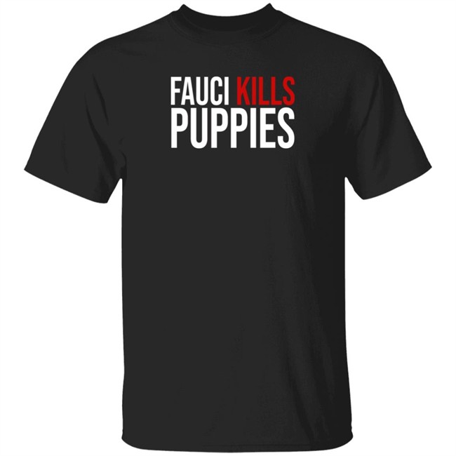 Donald Trump Jr Fauci Kills Puppies Shirt Shopdonjr Merch