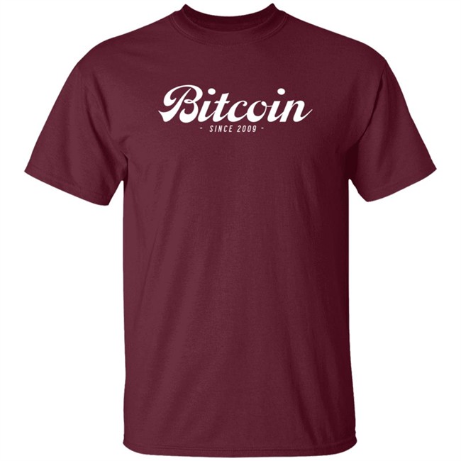 Bitcoin Merch Since 2009 T Shirt