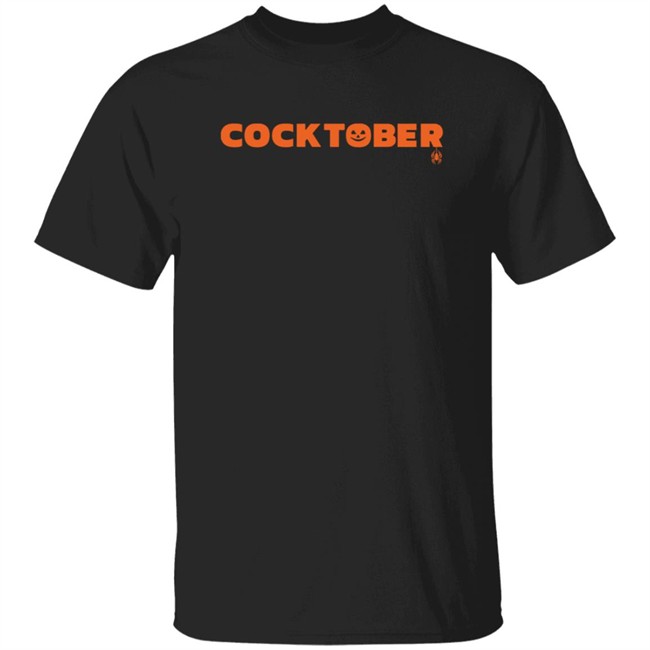 Baylen Levine Merch Cocktober Black Tee Shirt