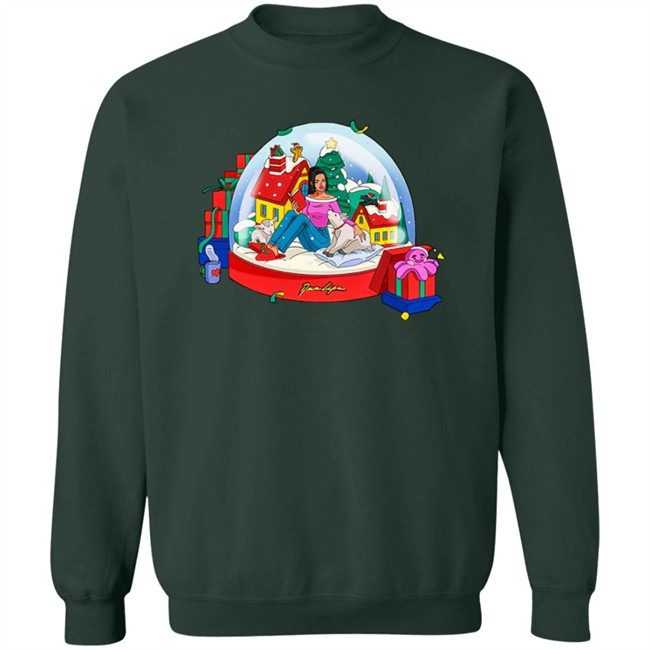 Dua Lipa Merch Snow Globe Sweatshirt