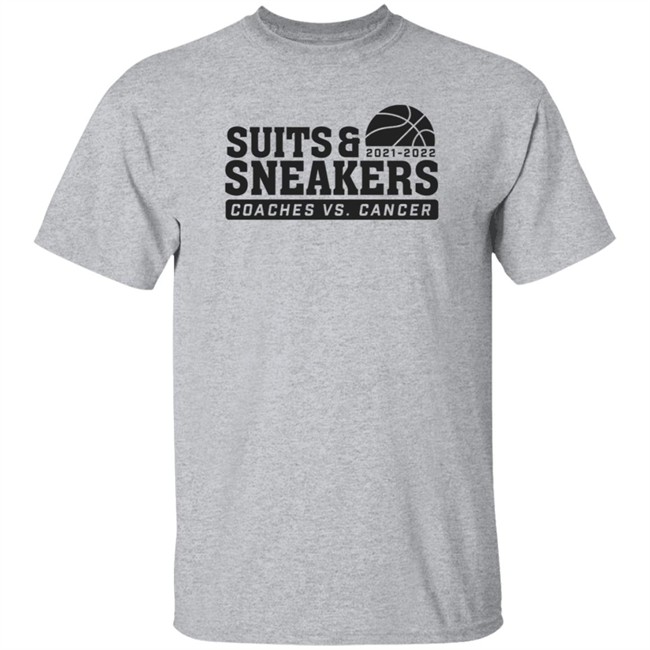Coaches Vs Cancer Suits And Sneakers Shirt, B Unlimited Merch