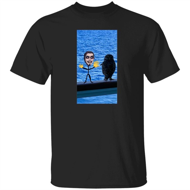Pro Wrestling Tees Store Danhausen Cgi Boat Owl Shirt Danhausen