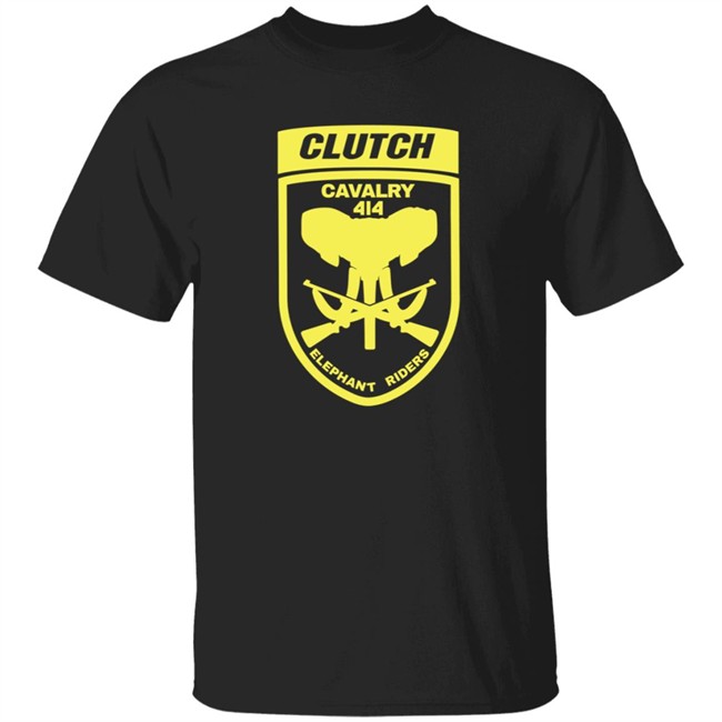 Clutch Merch Elephant Riders Tee Shirt