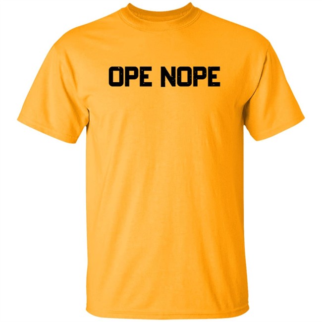 Manitowo Minute Merch Store Ope Nope Tee Manitowo Minute Merch Store Ope Nope Tee