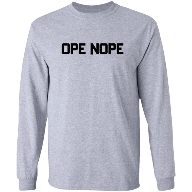 Manitowo Minute Merch Store Ope Nope Tee Manitowo Minute Merch Store Ope Nope Tee