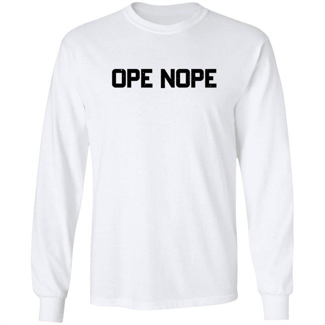 Manitowo Minute Merch Store Ope Nope Tee Manitowo Minute Merch Store Ope Nope Tee