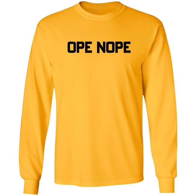 Manitowo Minute Merch Store Ope Nope Tee Manitowo Minute Merch Store Ope Nope Tee