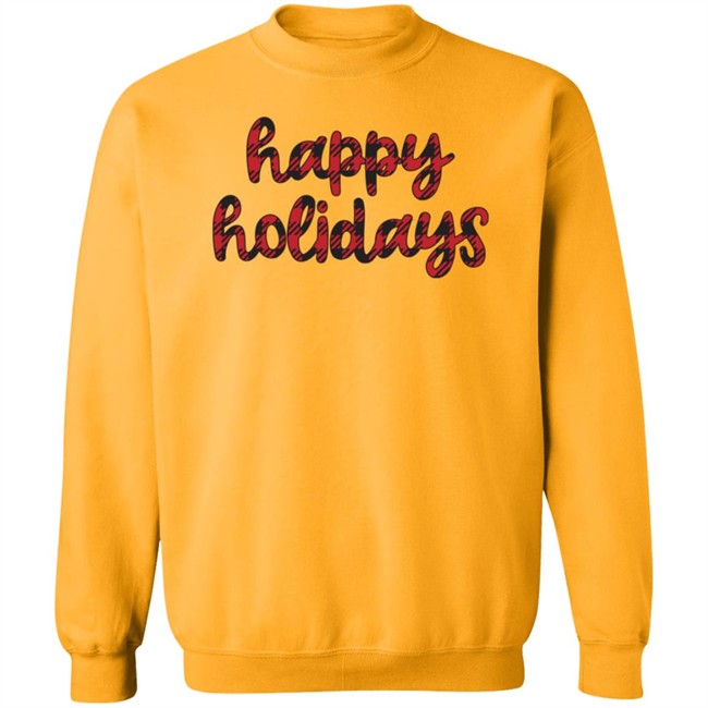 Happy Holidays Tee Shirt Happy Holidays Tee Shirt