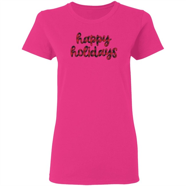 Happy Holidays Tee Shirt Happy Holidays Tee Shirt