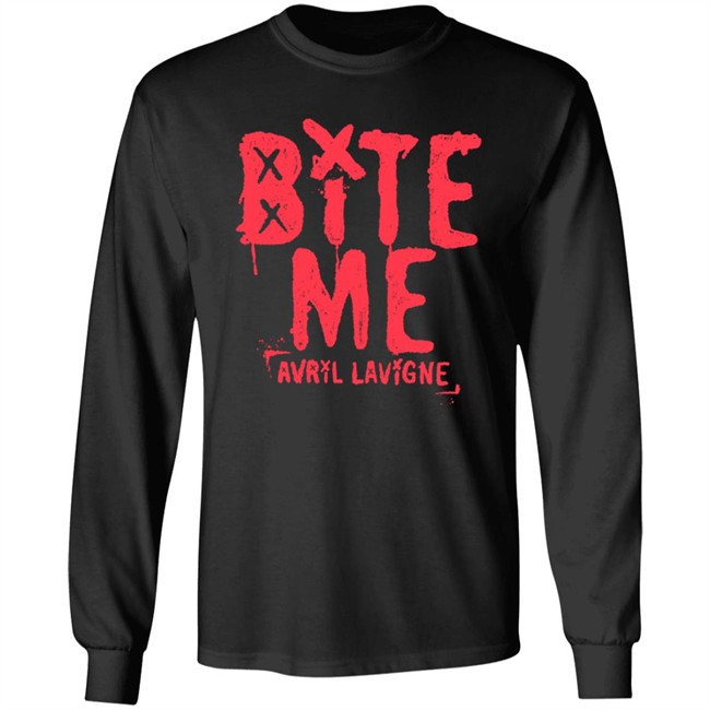 Avril Lavigne Merch Bite Me T Shirt Avril Lavigne Merch Bite Me T Shirt