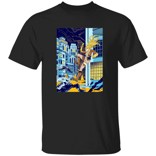 Rwby Grimm Street Fight Yang T Shirt