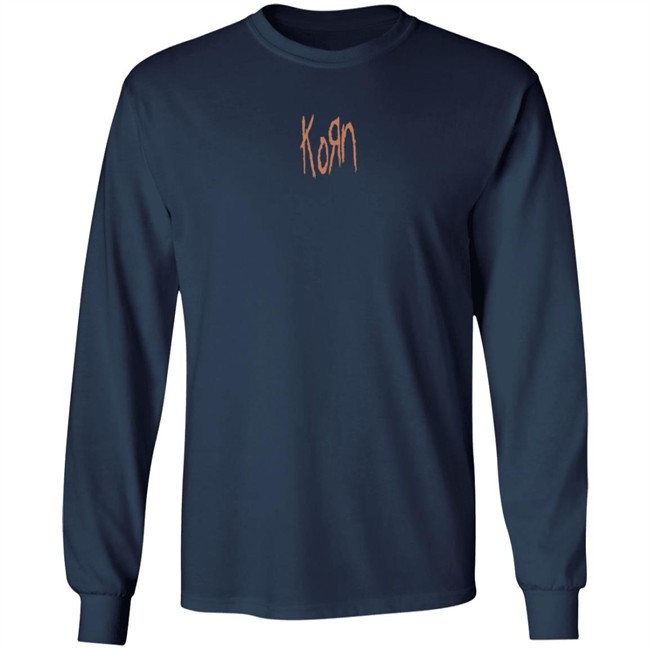 Korn Merch Korn Orange Logo Long Sleeve Korn Merch Korn Orange Logo Long Sleeve
