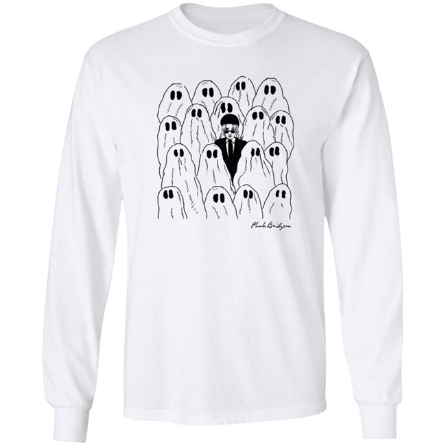 Phoebe Bridgers Merch Ghost White T Shirt Phoebe Bridgers Merch Ghost White T Shirt