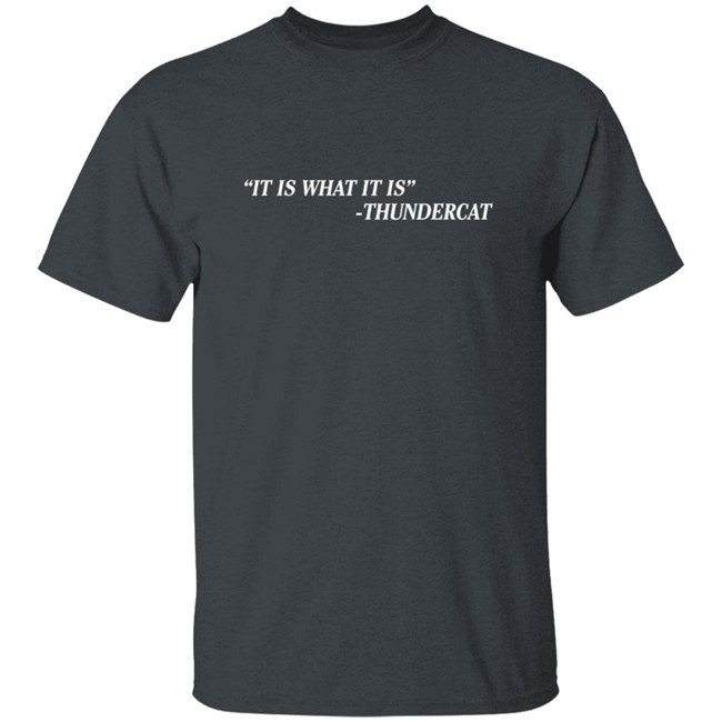 Thundercat Merch Brainfeeder It Is What It Is Thundercat Shirt Thundercat Merch Brainfeeder It Is What It Is Thundercat Shirt