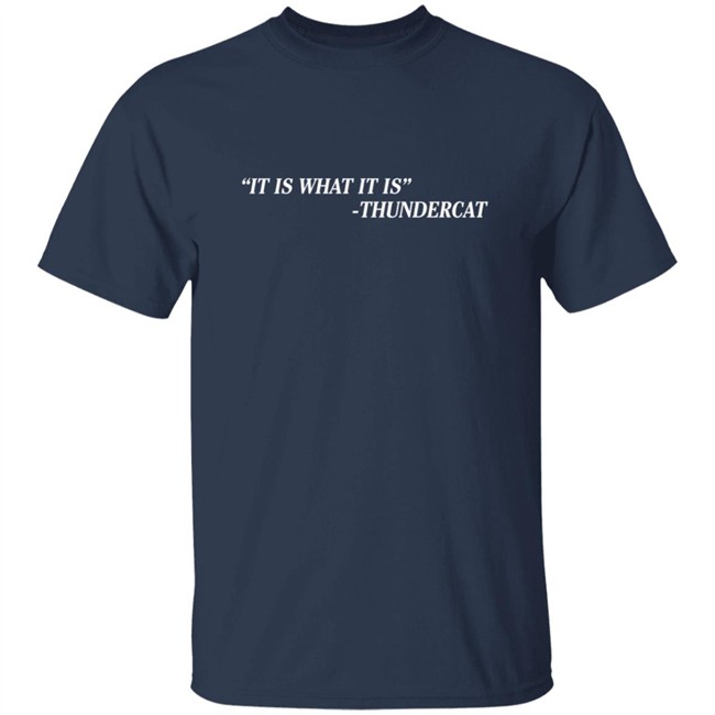 Thundercat Merch Brainfeeder It Is What It Is Thundercat Shirt Thundercat Merch Brainfeeder It Is What It Is Thundercat Shirt