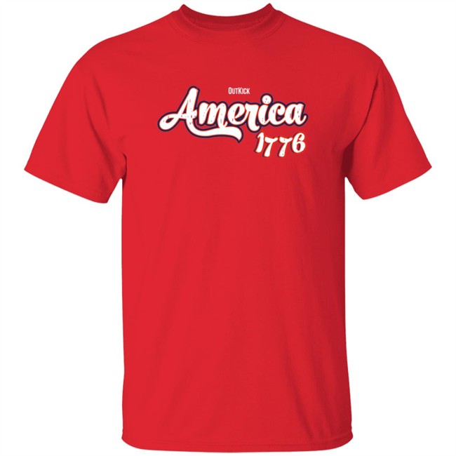 Outkick Shop America 1776 T Shirt Outkick Shop America 1776 T Shirt
