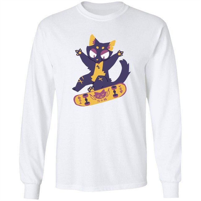 Saltmalkin Merchandise Skater Cat T Shrt Saltmalkin Merchandise Skater Cat T Shrt