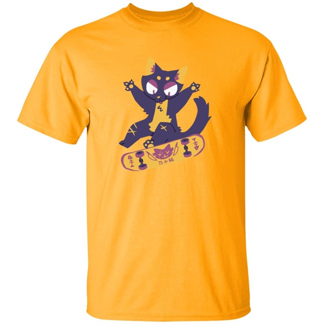 Saltmalkin Merchandise Skater Cat T Shrt Saltmalkin Merchandise Skater Cat T Shrt