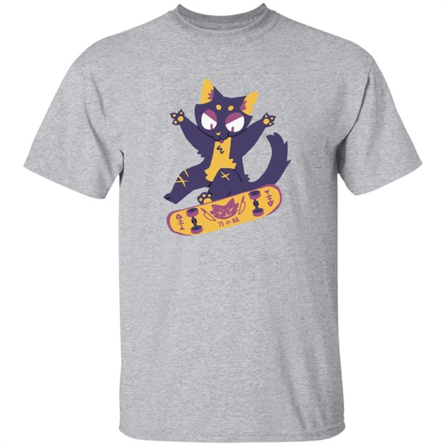 Saltmalkin Merchandise Skater Cat T Shrt Saltmalkin Merchandise Skater Cat T Shrt