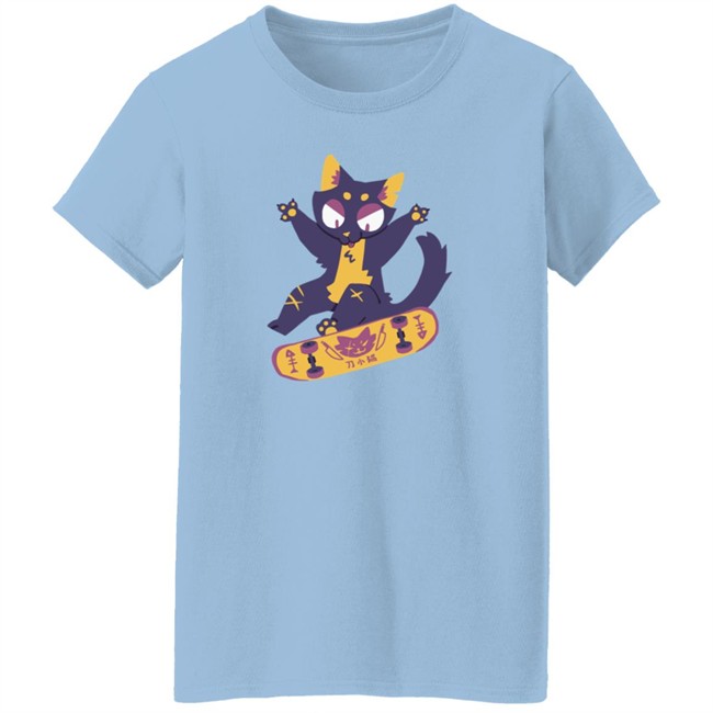 Saltmalkin Merchandise Skater Cat T Shrt Saltmalkin Merchandise Skater Cat T Shrt