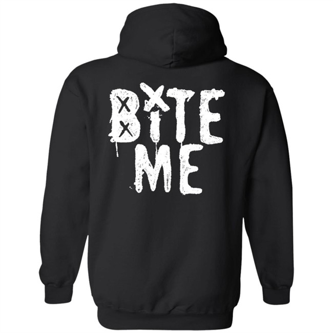 Avril Lavign Merch Bite Me Hoodie
