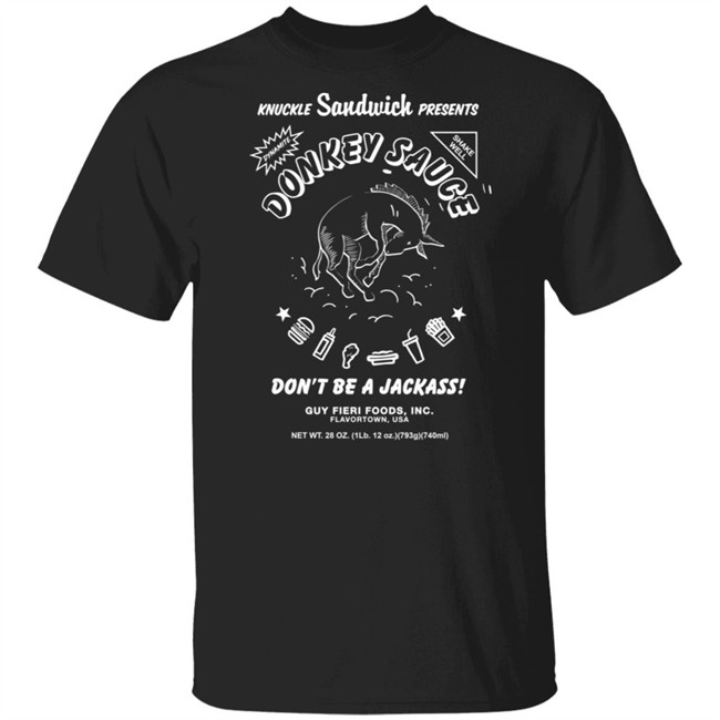 Guy Fieri Merch Donkey Sauce Tee Shirt